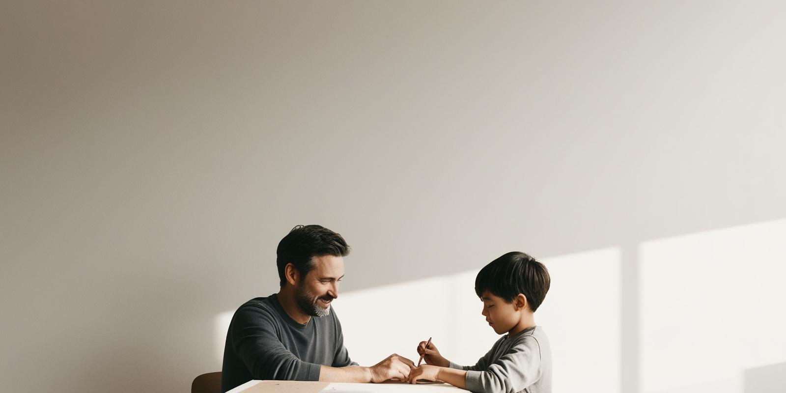 Father and son